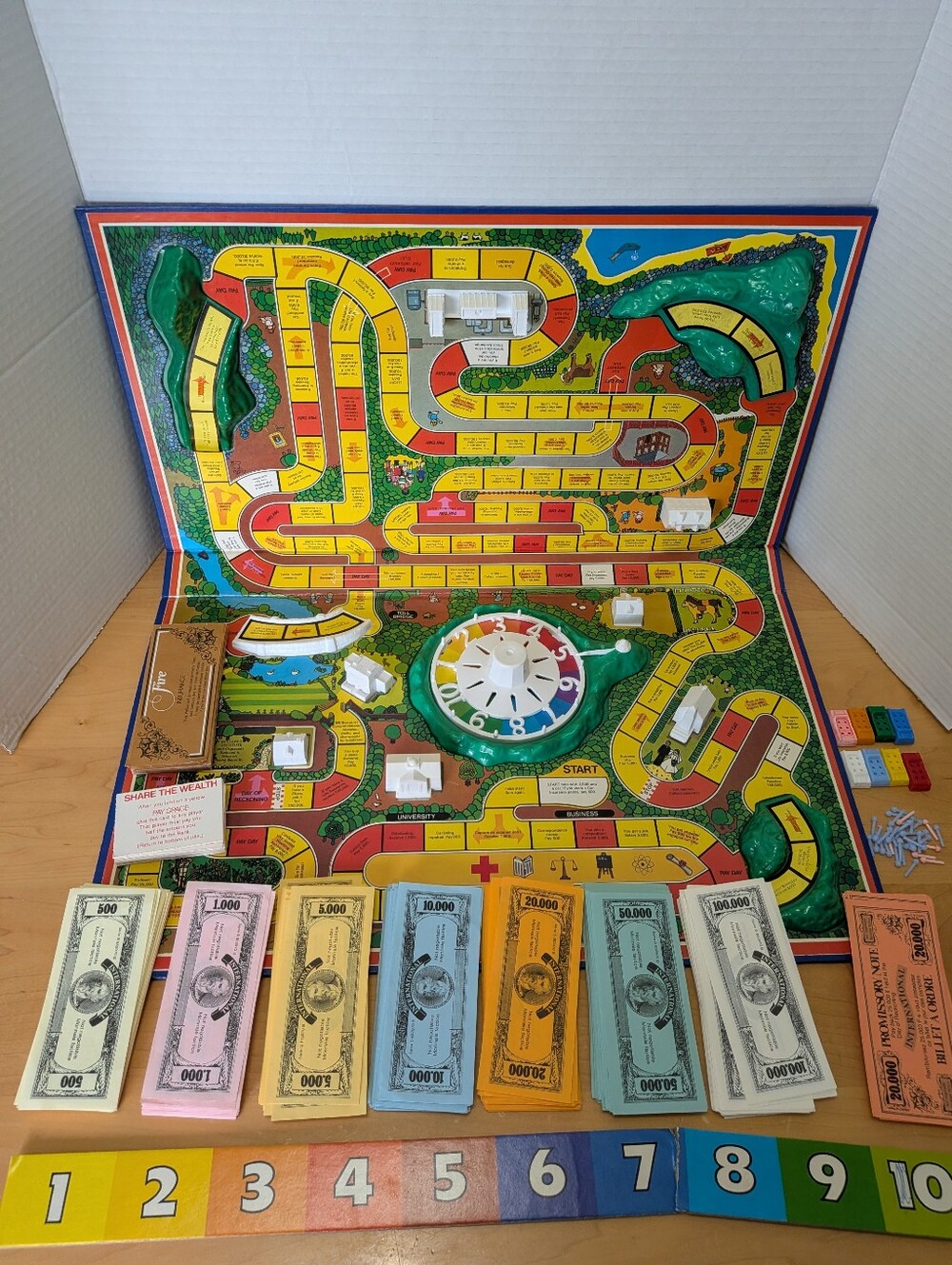 Vintage Game of Life Board Game Milton Bradley 1978 RARE Complete Kids Family